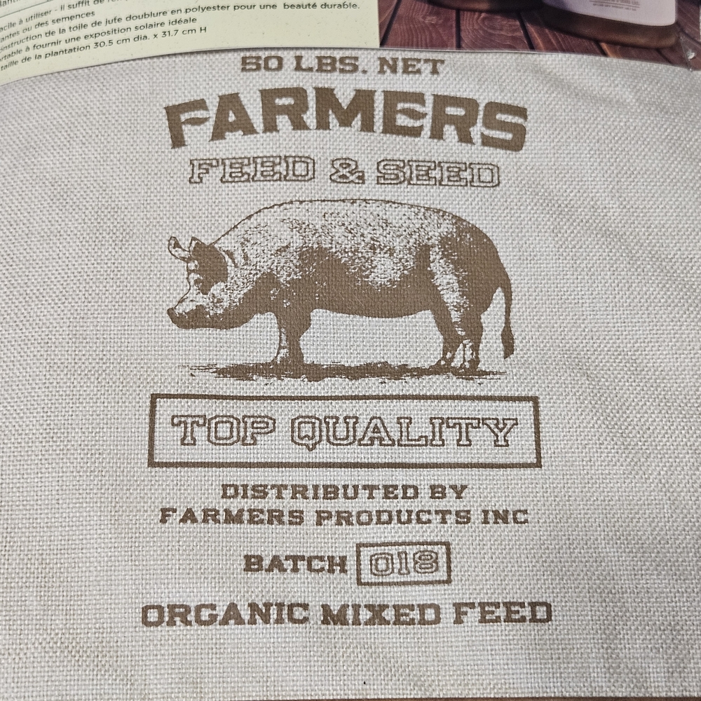 NIP - Brown and Cream Grow Bag